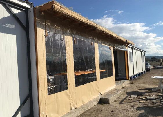 Şeffaf Kapama Kış Bahçesi